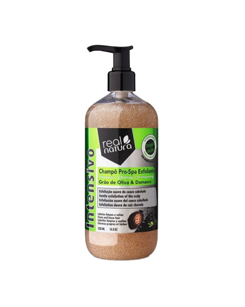 Шампунь-скраб для глибокого очищення Real Natura SEM SAL PRO-SPA EXFOLIANTE 500 мл