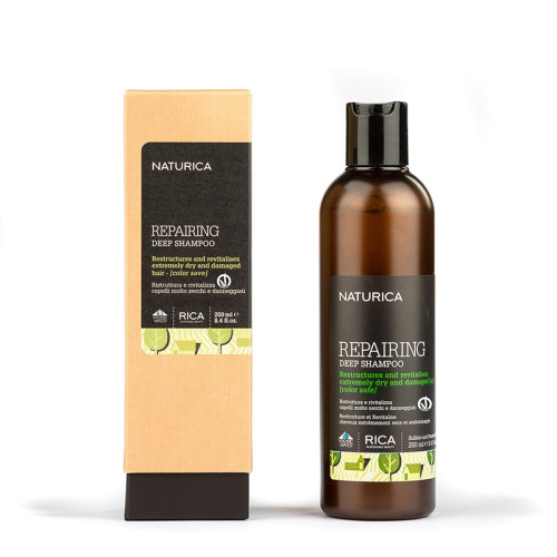 Шампунь для глибокого відновлення сухого та пошкодженого волосся RICA Repairing Deep Shampoo 250 мл