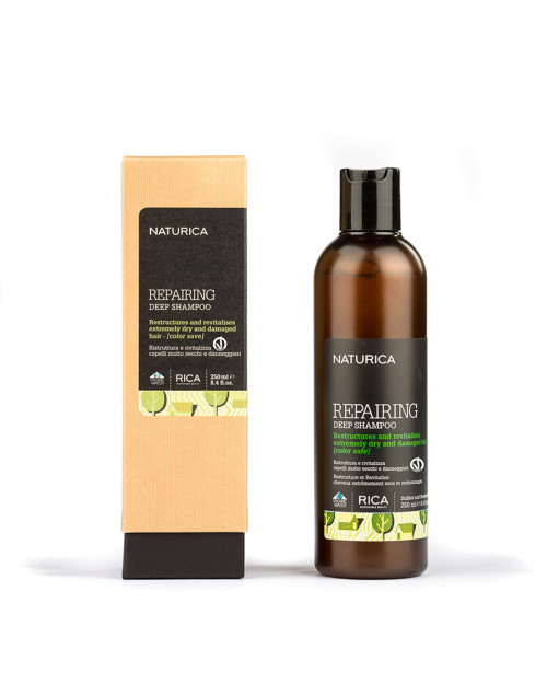 Шампунь для глибокого відновлення сухого та пошкодженого волосся RICA Repairing Deep Shampoo 250 мл