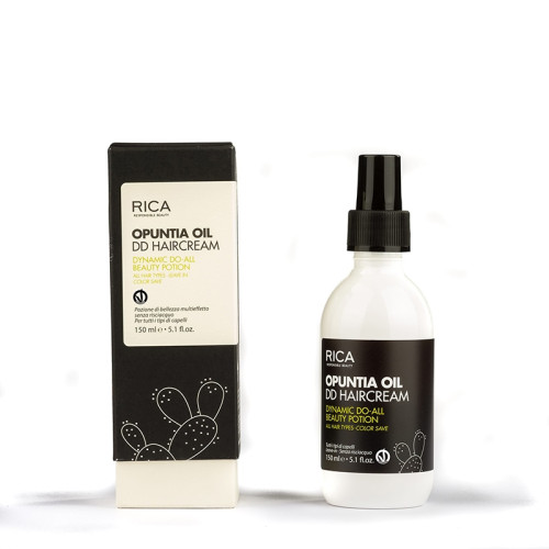 Незмивний крем для всіх типів волосся олія опунції RICA  Opuntia Oil DD Haircream 150 мл