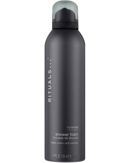 Гель-пінка для душу Rituals Homme Foaming Shower Gel Cedar Wood + Vit-E Complex