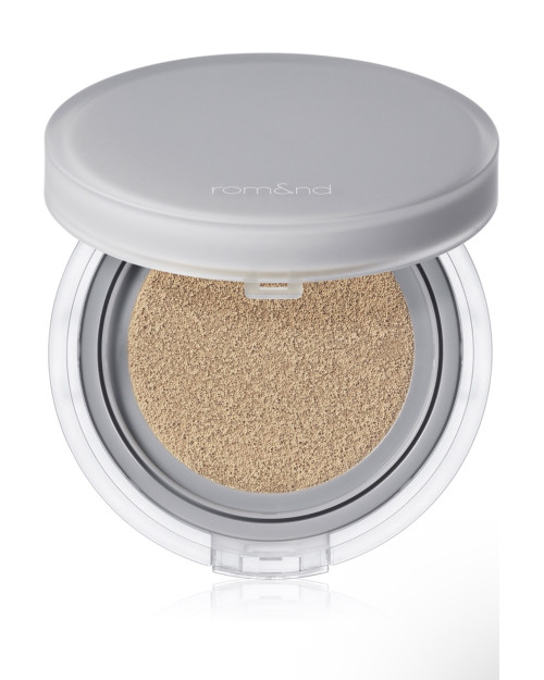 Матовий кушон у бежевому відтінку Rom&nd Nu Zero Cushion 04 Beige 23 SPF24 PA++