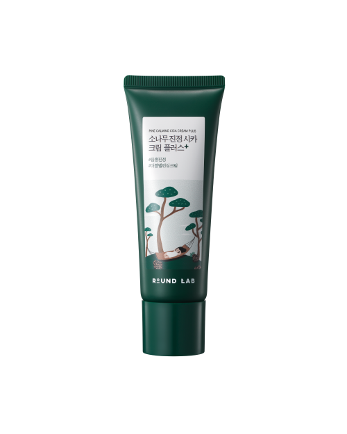 Заспокійливий крем проти постакне ROUND LAB Pine Calming Cica Cream Plus, 60 ml