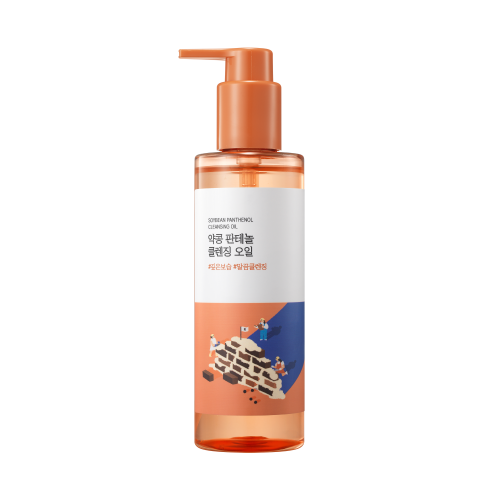 Гідрофільна олія з екстрактом соєвих бобів та пантенолом ROUND LAB Soybean Panthenol Cleansing Oil, 200 ml