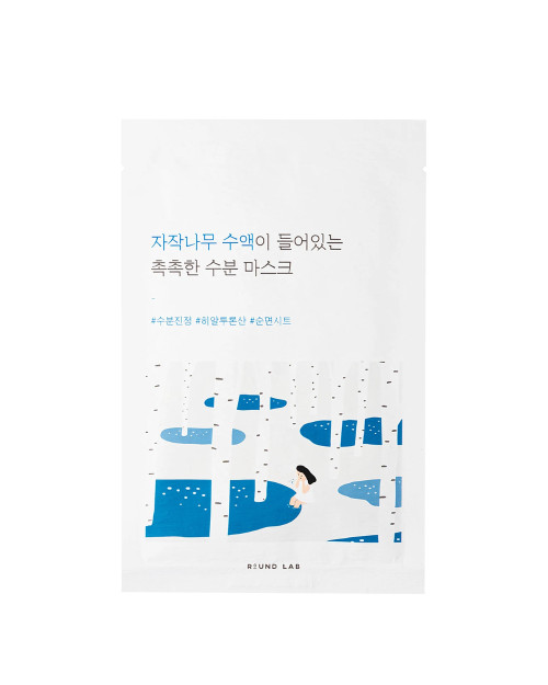 Зволожуюча маска з березовим соком ROUND LAB BIRCH JUICE MOISTURIZING MASK 25 мл