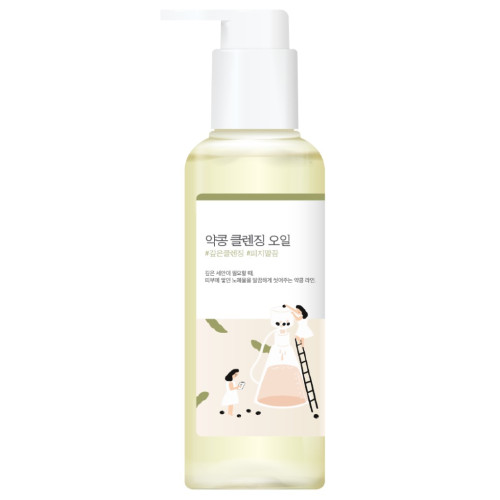 Гідрофільна олія з екстрактом чорних соєвих бобів Round Lab Soybean Cleansing Oil 200 мл