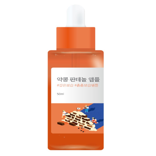 Концентрована сироватка з екстрактом соєвих бобів та пантенолом Round Lab Soybean Panthenol Ampoule 50 мл