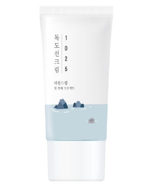 Сонцезахисний крем з морською водою Round Lab 1025 Dokdo Sunscreen 50 мл