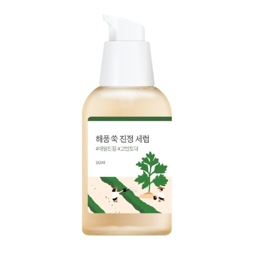 Заспокійлива сироватка з морським полином Round Lab Mugwort Calming Serum 50 мл