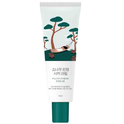 ЗаспокіЗаспокійливий крем із екстрактом голок сосни Round Lab Pine Calming Cica Cream 50 мл