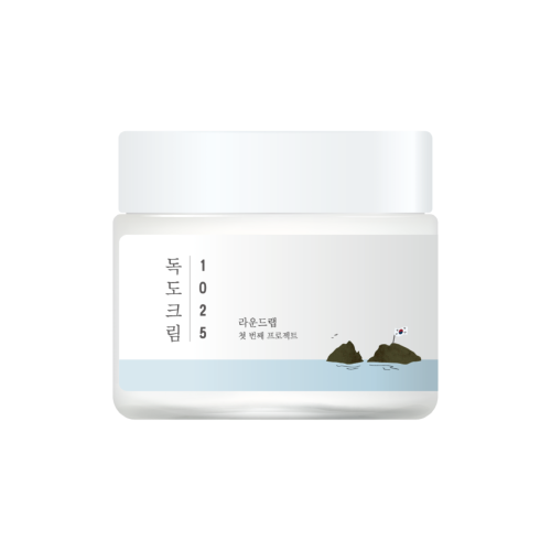 Зволожуючий крем з морською водою Round Lab 1025 Dokdo Cream 80 мл