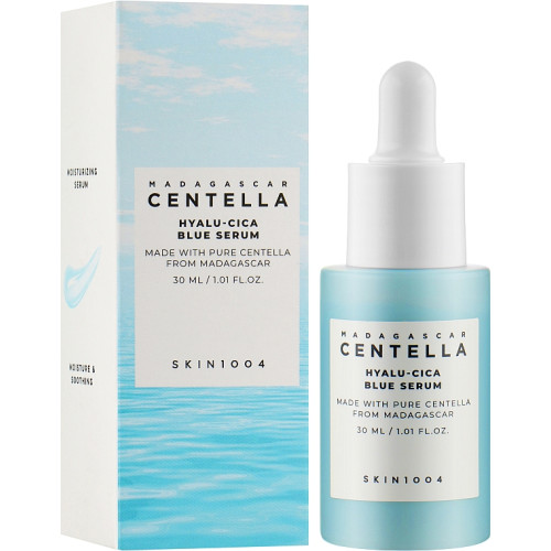 Сироватка для обличчя Skin1004 Madagascar Centella Hyalu-Cica Blue Serum 30 мл