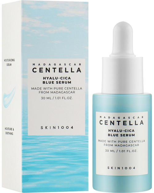 Сироватка для обличчя Skin1004 Madagascar Centella Hyalu-Cica Blue Serum 30 мл
