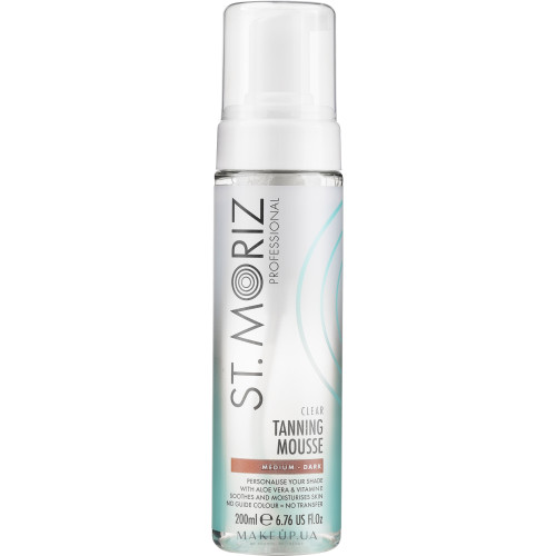 Автобронзант-мус для тіла St. Moriz Medium Tanning Mousse 200 мл.