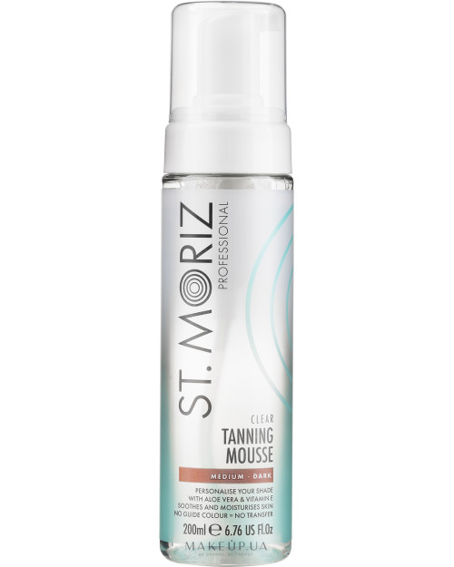 Автобронзант-мус для тіла St. Moriz Medium Tanning Mousse 200 мл.