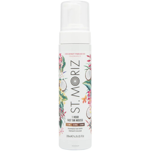 Автобронзат-мус для експрес засмаги St.Moriz Fast Tan Coconut Paradise, 200 мл
