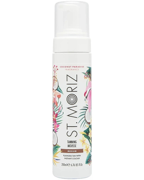 Автобронзат-мус St.Moriz Pro Medium Coconut Paradise, 200 мл