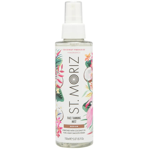 Автобронзат-спрей для обличчя St.Moriz Radiant Glow Face Mist Coconut Paradise, 150 мл