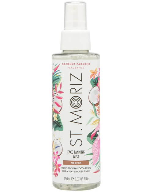Автобронзат-спрей для обличчя St.Moriz Radiant Glow Face Mist Coconut Paradise, 150 мл