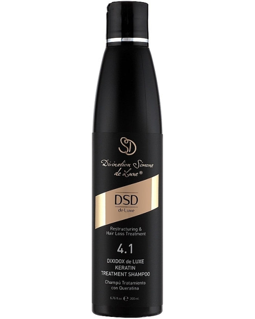 Simone DSD De Luxe Restructuring & Hair Loss Treatment Відновлюючий шампунь з кератином Діксідокс Де Люкс № 4.1 200 ml