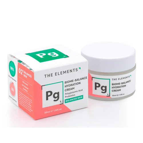 Зволожуючий крем, що балансує мікробіом шкіри The Elements Biome-Balance Hydration Cream 50g