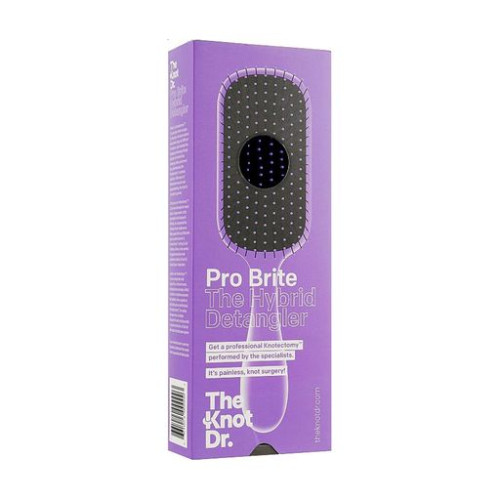 Щітка масажна для волосся, фіолетова The Knot Dr. The Pro Brite Perwinkle