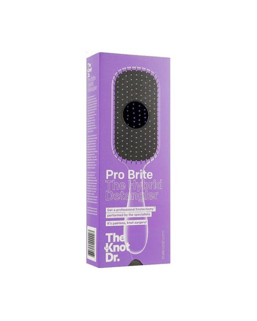 Щітка масажна для волосся, фіолетова The Knot Dr. The Pro Brite Perwinkle