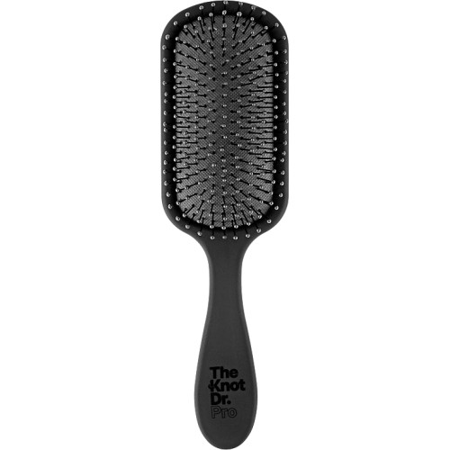 Щітка масажна для волосся, чорна The Knot Dr. The Pro Black