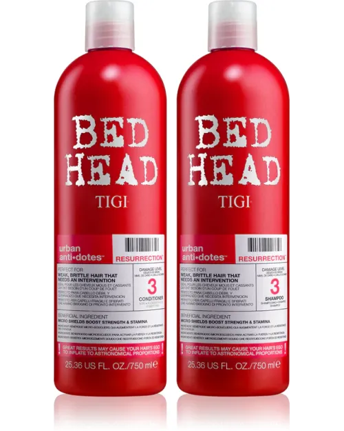 Набір для пошкодженого волосся №3 TIGI Bed Head Urban Antidotes Resurrection 