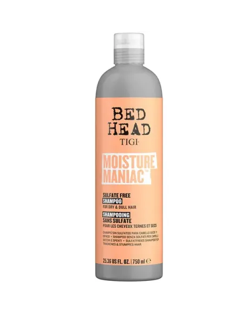 Зволожуючий шампунь для волосся  Tigi Bed Head Moisture Maniac Shampoo 750 ml