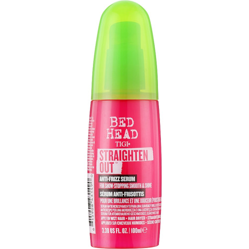 Сироватка для випрямлення волосся Tigi Bed Head Straighten Out Anti Frizz Serum 100 мл.