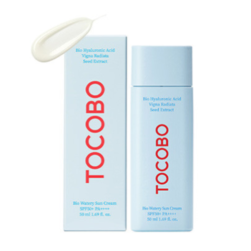Зволожуюче крем-молочко з максимальним захистов від сонця TOCOBO BIO WATERY SUN CREAM SPF50+ PA++++