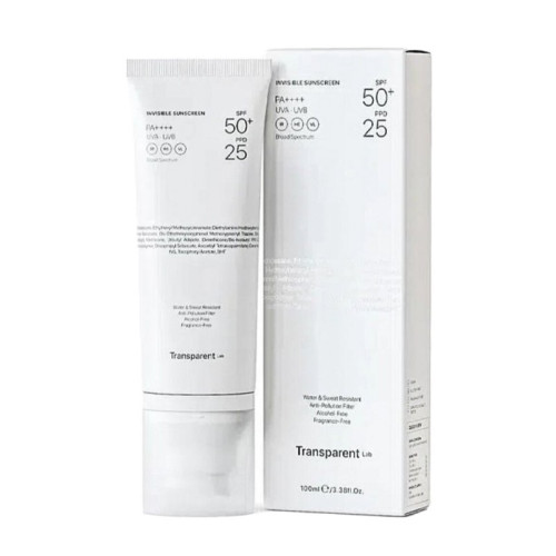 Невидимий сонцезахисний крем INVISIBLE SUNSCREEN SPF50+ 100 мл