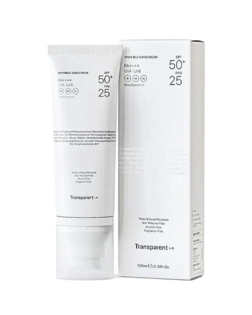 Невидимий сонцезахисний крем INVISIBLE SUNSCREEN SPF50+ 100 мл