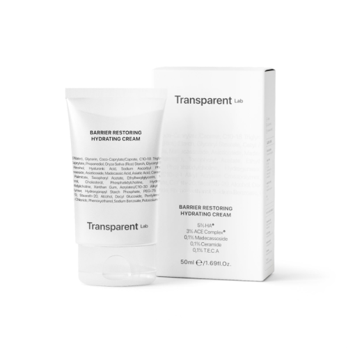 Зволожувальний відновлювальний крем для обличчя Transparent Lab Barrier Restoring Hydrating Cream 50 ml