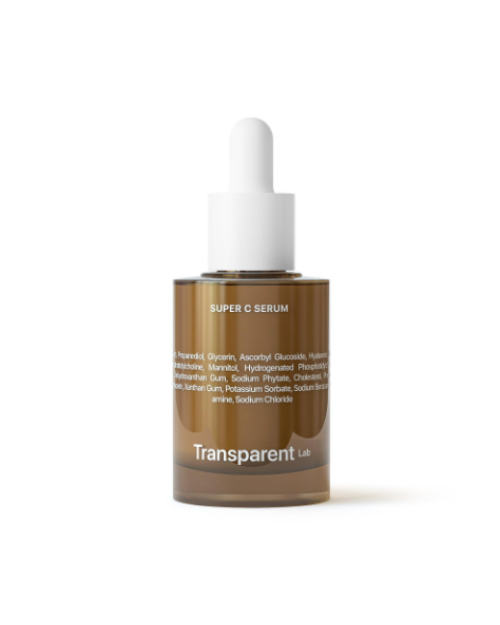 Сироватка від тонких зморшок і для пружної шкіри TRANSPARENT-LAB SUPER C SERUM 30 мл