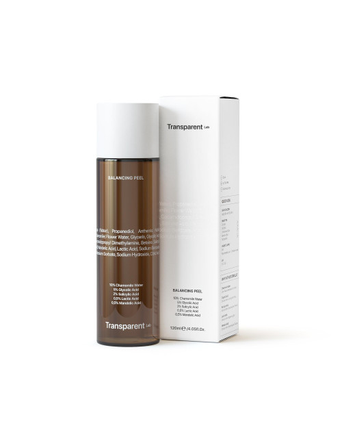 Пілінг тонер Transparent-lab Balancing peel 120мл