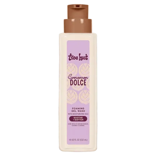 Гель для душу Tree Hut Cinnamon Dolce Foaming Gel Wash 532ml (New Pump)
