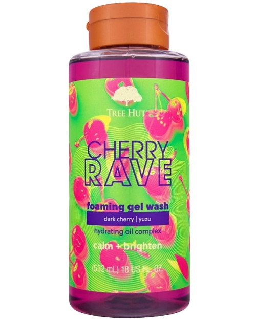 Гель для душу Tree Hut Cherry Rave Foaming Gel Wash 532ml