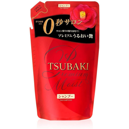 Зволожуючий преміум шампунь (змінний блок) Shiseido Tsubaki Premium Moist Shampoo refill 330 мл