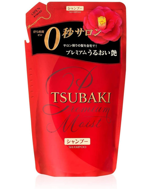 Зволожуючий преміум шампунь (змінний блок) Shiseido Tsubaki Premium Moist Shampoo refill 330 мл