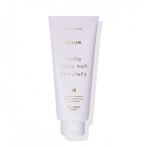 Сонцезахисний крем для тіла V.SUN SPF 15 200 мл