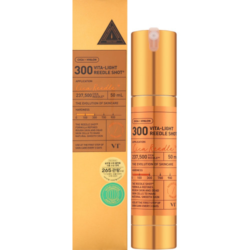 Вітамінна сироватка-бустер з вітаміном С та мікроголками VT Cosmetics Vita-Light Reedle Shot 300  50 мл
