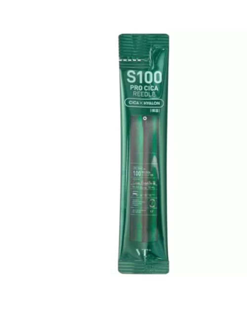 Бустер-сироватка з мікроголками для чутливої ​​шкіри (стік) VT COSMETICS 100 PRO CICA REEDLE SHOT 2 мл