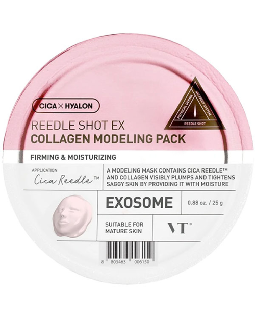 Моделююча маска для обличчя з колагеном VT COSMETICS REEDLE SHOT EX COLLAGEN MODELLING PACK 25g