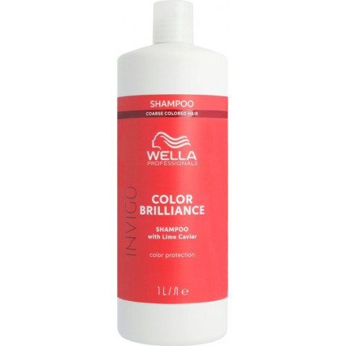 Шампунь для яскравості кольору жорсткого фарбованого волосся Invigo Color Brilliance Coarse Shampoo 1000 мл