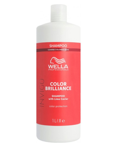 Шампунь для яскравості кольору жорсткого фарбованого волосся Invigo Color Brilliance Coarse Shampoo 1000 мл
