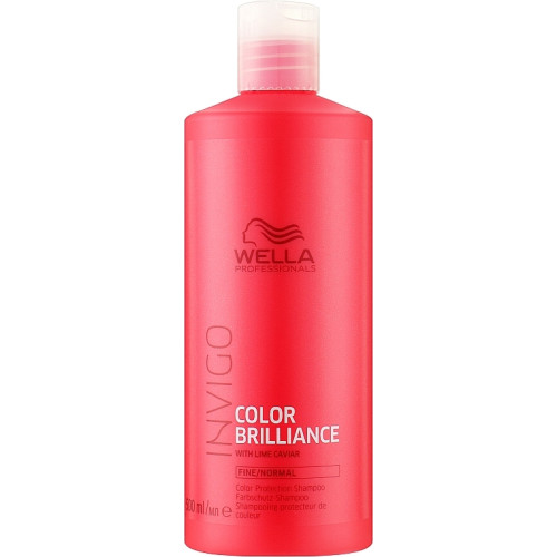 Шампунь для фарбованого нормального і тонкого волосся Wella Professionals Invigo Color Brilliance Color Protection Shampoo 1000 мл