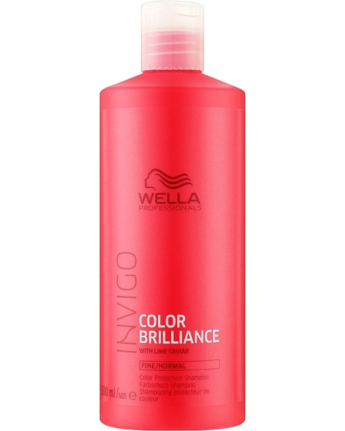 Шампунь для фарбованого нормального і тонкого волосся Wella Professionals Invigo Color Brilliance Color Protection Shampoo 1000 мл