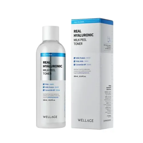 Тонер з гіалуроновою кислотою, 200 мл – Wellage Real Hyaluronic 100 Toner